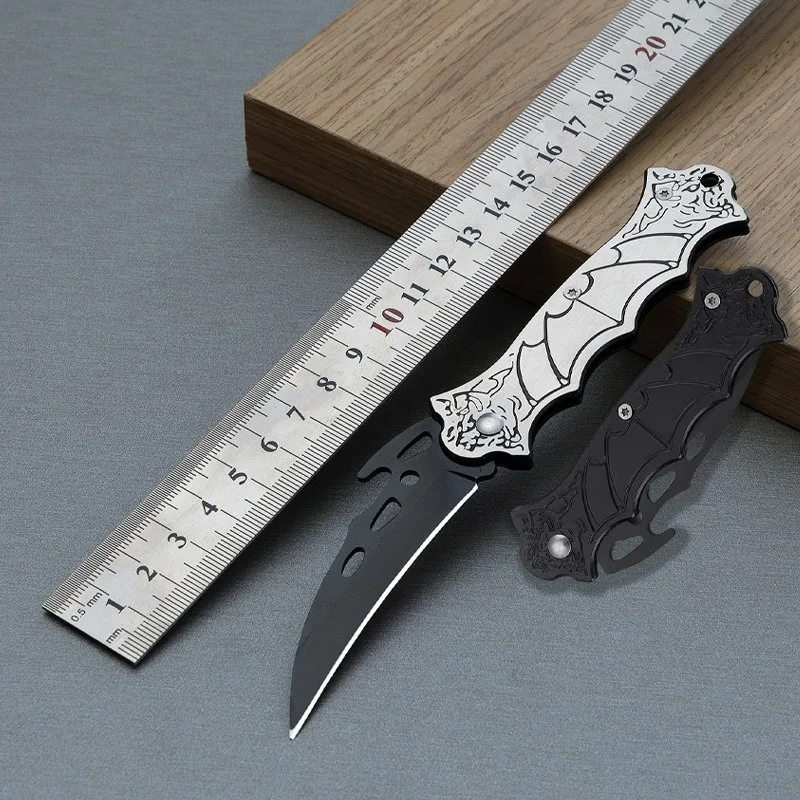 Wilderness exploration Self Defense Multifunction High hardness Steel Folding knife Outdoor Camping Fruit Tactical Pocket Knives
Wilderness exploration Self Defense Multifunction High hardness Steel Folding knife Outdoor Camping Fruit Tactical Pocket Knives