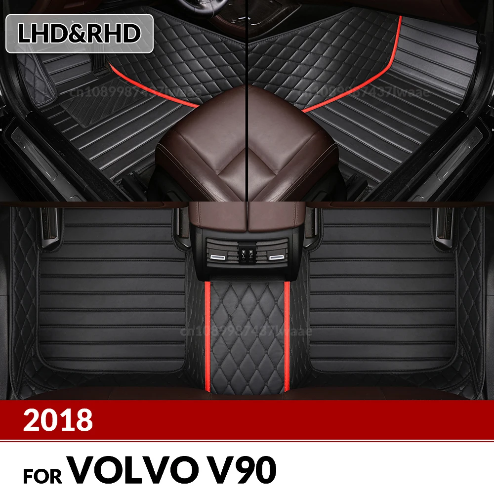 Car floor mats for VOLVO V90 2018 Custom auto foot Pads automobile carpet cover Interior Accessories
Car floor mats for VOLVO V90 2018 Custom auto foot Pads automobile carpet cover Interior Accessories