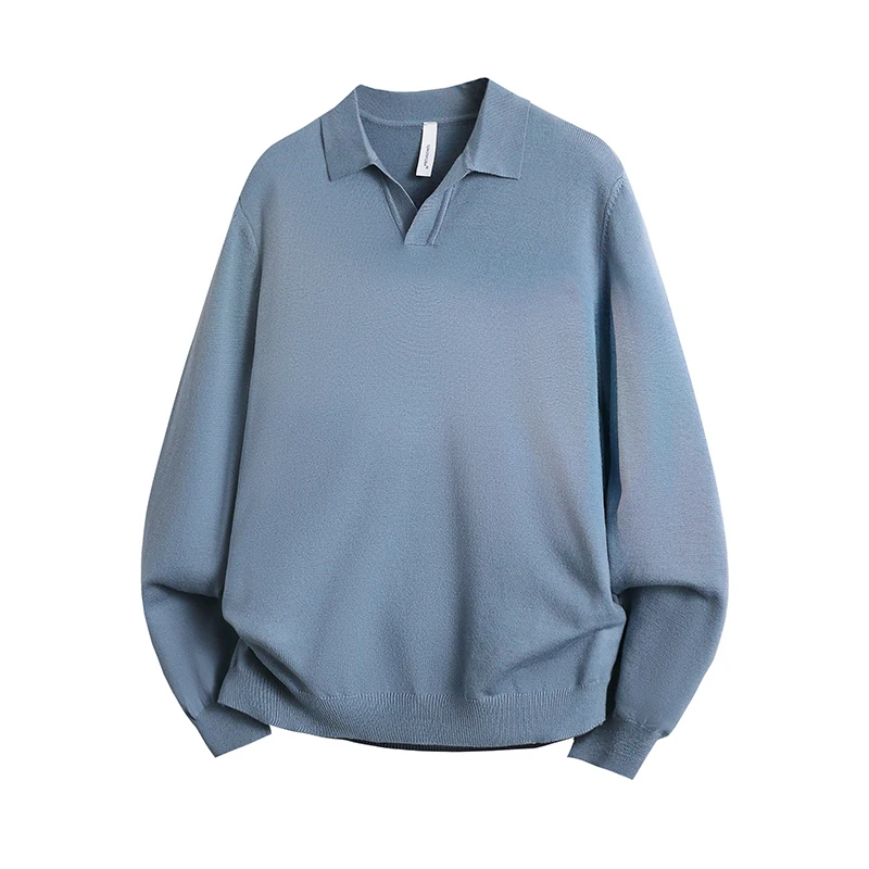 Faionable Loose Casual Long Sve irt Men's Vintage Sle Knitwear Versatile Comfortable Collared Base Layer Top
Faionable Loose Casual Long Sve irt Men's Vintage Sle Knitwear Versatile Comfortable Collared Base Layer Top