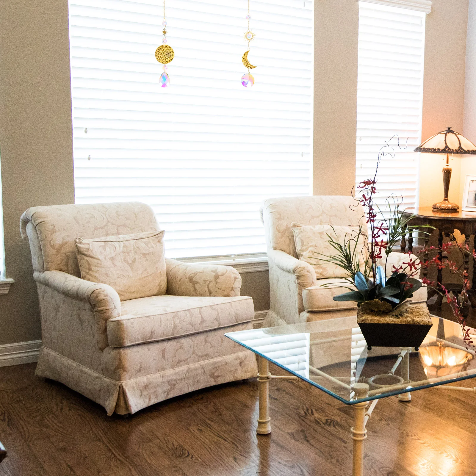 2 шт., хрустальные призмы «Ловец солнца», подвесные прозрачные подвески для декора офисного окна, крытый Rainbow Maker, звезда, луна, дизайн в стиле бохо
2 шт., хрустальные призмы «Ловец солнца», подвесные прозрачные подвески для декора офисного окна, крытый Rainbow Maker, звезда, луна, дизайн в стиле бохо