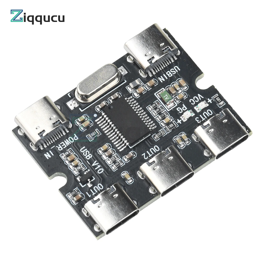 Type C USB Expansion Board Hub 1 In 3 Out Hub Usb Hud Expansion Module With Power Interface
Type C USB Expansion Board Hub 1 In 3 Out Hub Usb Hud Expansion Module With Power Interface