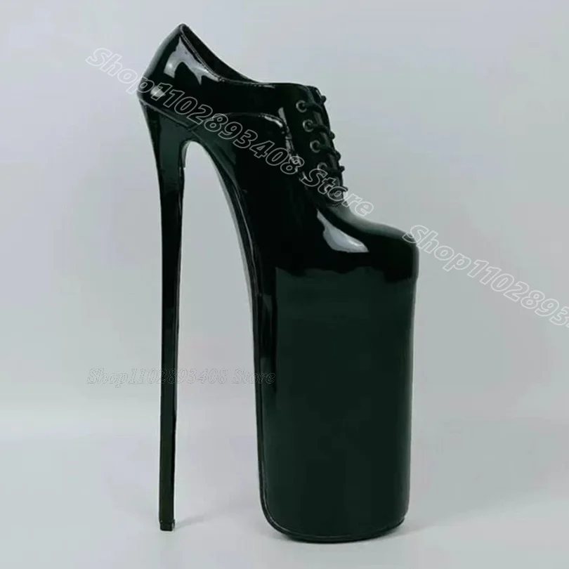 Black Stiletto Platform Pumps Round Toe Lace up British Style Summer Party Dress Fashion Women Shoes 2024 Zapatos Para Mujere
Black Stiletto Platform Pumps Round Toe Lace up British Style Summer Party Dress Fashion Women Shoes 2024 Zapatos Para Mujere