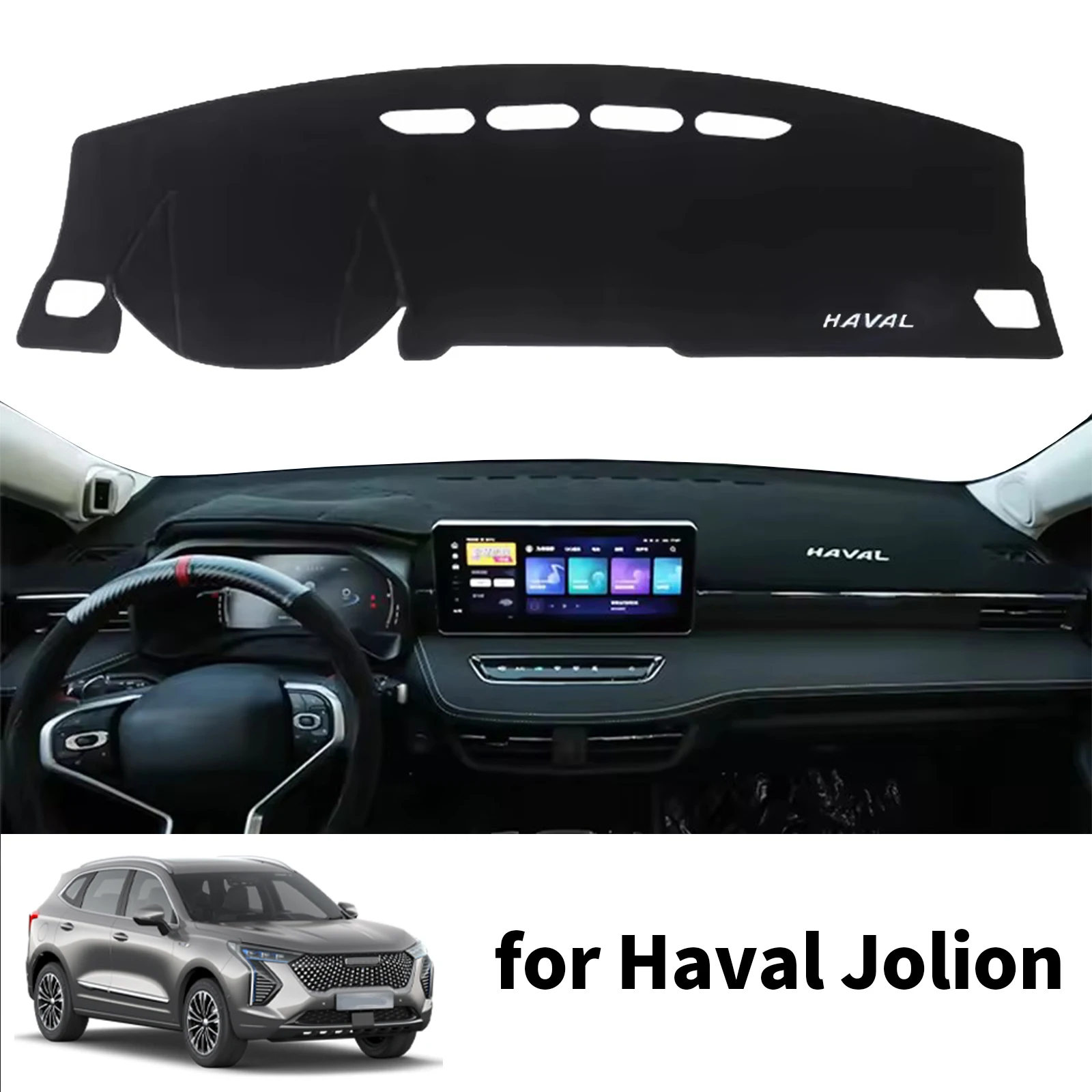 Car Dashboard Mat for Haval Jolion 2024 2023 2022 2021 Sunshade Protective Carpet Dash Pad Dashmat
Car Dashboard Mat for Haval Jolion 2024 2023 2022 2021 Sunshade Protective Carpet Dash Pad Dashmat