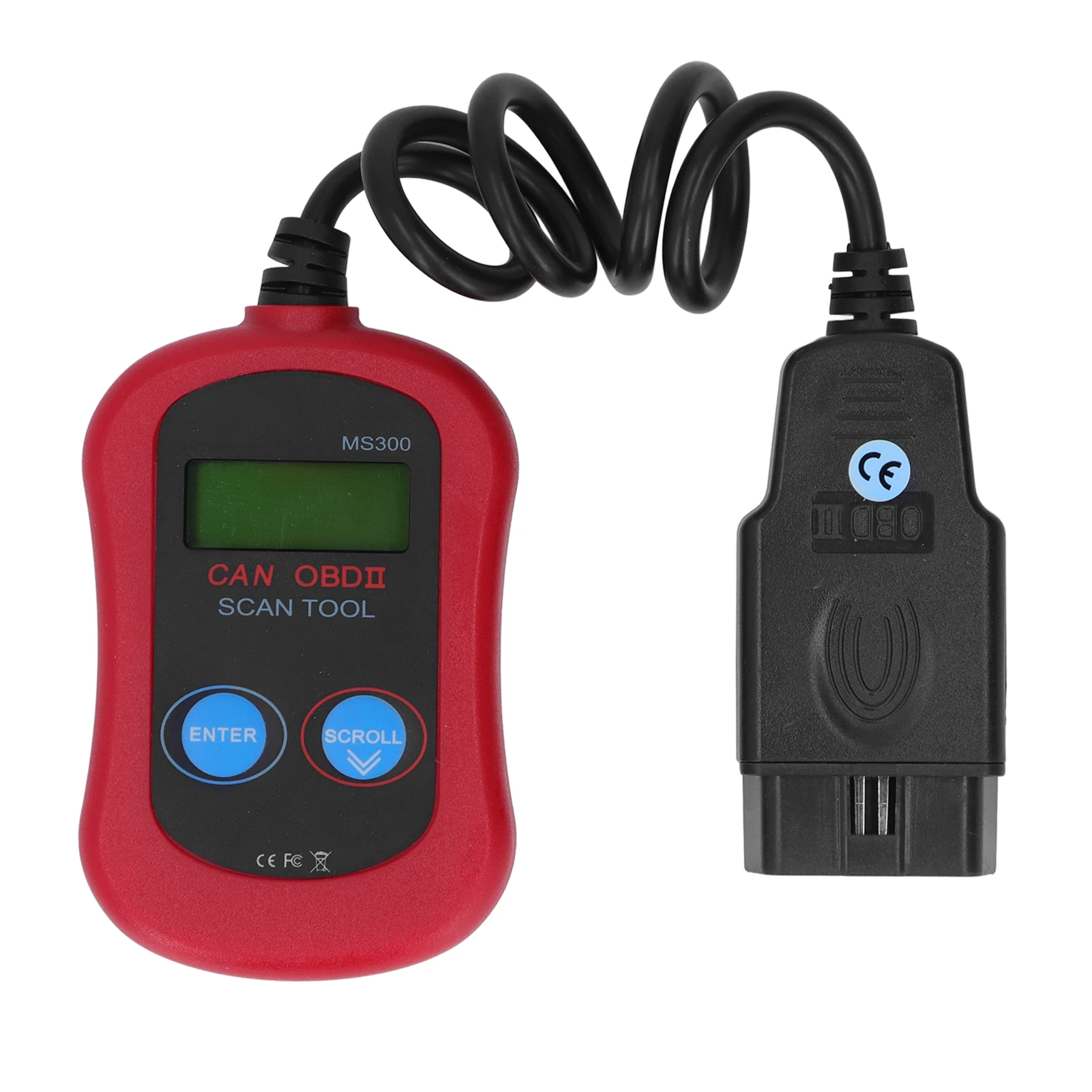 MS300 OBDII Scanner Code Reader Car Diagnostic Tool Universal for America Europe Asia Chinese Russia Cars
MS300 OBDII Scanner Code Reader Car Diagnostic Tool Universal for America Europe Asia Chinese Russia Cars