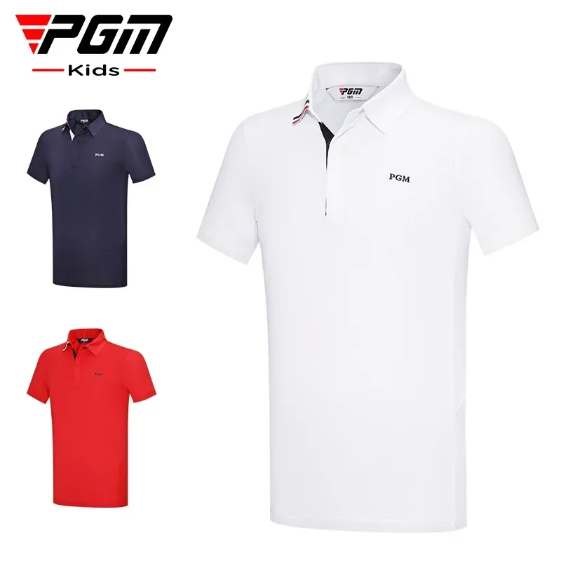 PGM Boys' Golf Short Sleeved T-shirt Summer Children's Sportswear Shirts Golf Wear for Kids YF600
PGM Boys' Golf Short Sleeved T-shirt Summer Children's Sportswear Shirts Golf Wear for Kids YF600