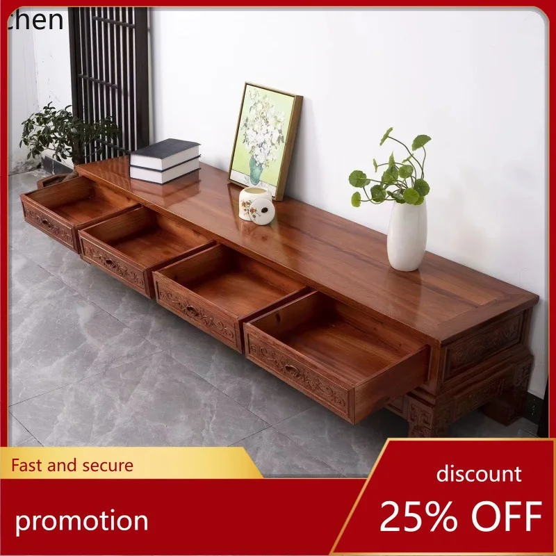 YFY Solid Wood TV Cabinet and Coffee Table Set for Small Apartments, Bedroom and Living Room, Carved TV Cabinet
YFY Solid Wood TV Cabinet and Coffee Table Set for Small Apartments, Bedroom and Living Room, Carved TV Cabinet