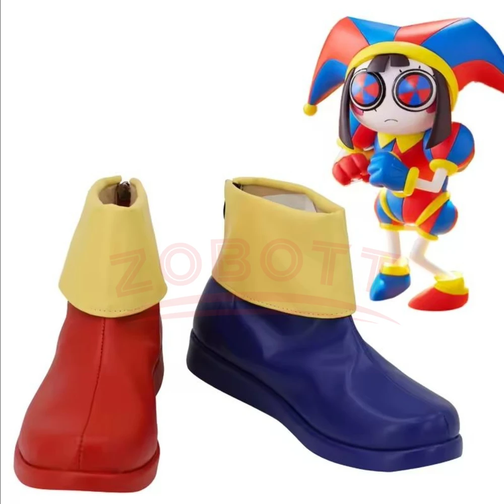 Pomni Обувь для косплея Аниме Удивительный цифровой цирковой клоун Сапоги для ролевых игр Обувь на заказ Сапоги из искусственной кожи Хэллоуин Cos Prop
Pomni Обувь для косплея Аниме Удивительный цифровой цирковой клоун Сапоги для ролевых игр Обувь на заказ Сапоги из искусственной кожи Хэллоуин Cos Prop