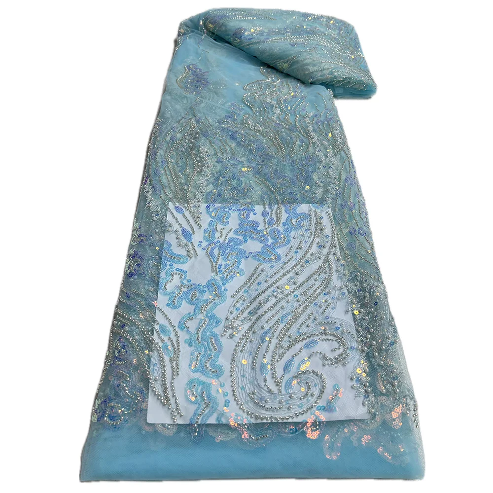 Mesh Lace Fabric Glitter Sequins Beaded Arabesque Pattern Embroidered Tulle Home Textiles Prom Dresses Craft Materials Projects 
Mesh Lace Fabric Glitter Sequins Beaded Arabesque Pattern Embroidered Tulle Home Textiles Prom Dresses Craft Materials Projects