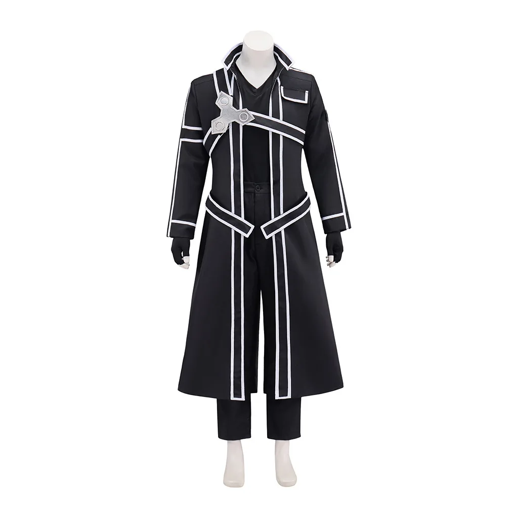 Anime Sword Art Online Costume Kazuto Kirigaya Cosplay Jacket Shirt Pants Trench Kirito Uniform Wig Suit Party Outfit for Man
Anime Sword Art Online Costume Kazuto Kirigaya Cosplay Jacket Shirt Pants Trench Kirito Uniform Wig Suit Party Outfit for Man