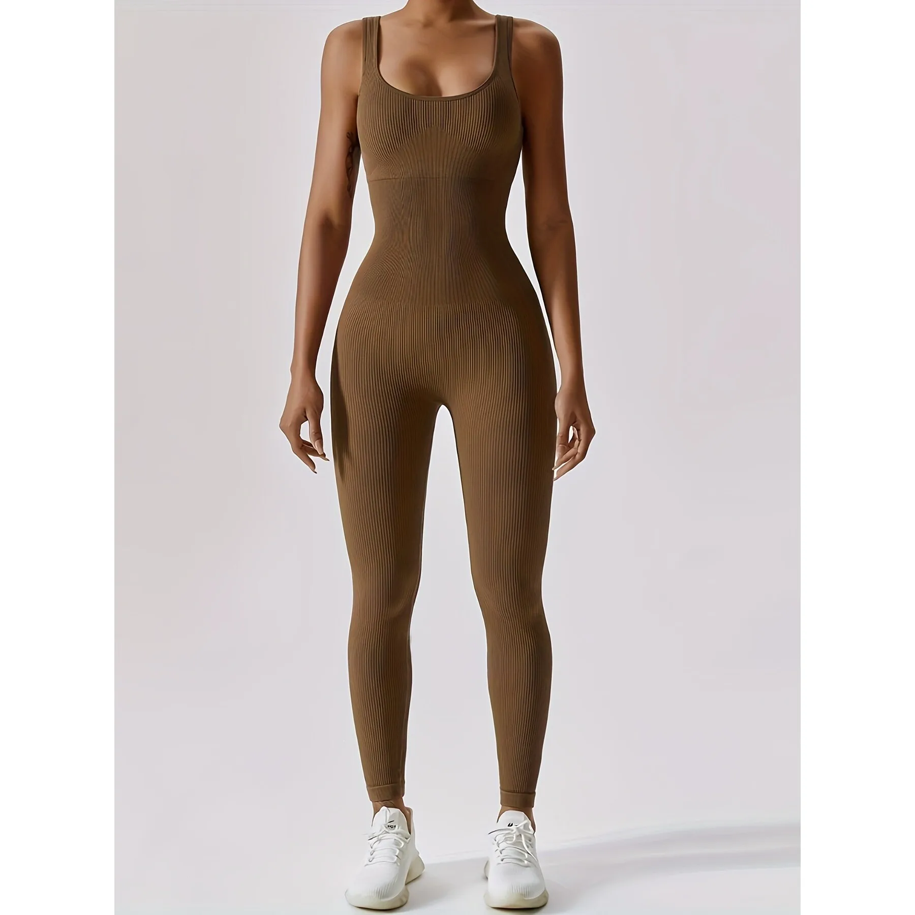 Y 14901 Seams Knit Bodysuit Sportswear Jumpsuit Women's Summer Fashion Set No Brand Registered Trademark
Y 14901 Seams Knit Bodysuit Sportswear Jumpsuit Women's Summer Fashion Set No Brand Registered Trademark