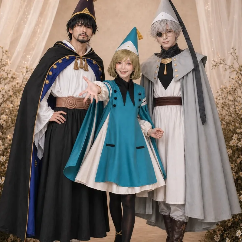 Coco Qifrey Cosplay Costume Witch Hat Wizard Robe And Mage Cloak Set for Men And Women Pointy Halloween Accessory in Stock
Coco Qifrey Cosplay Costume Witch Hat Wizard Robe And Mage Cloak Set for Men And Women Pointy Halloween Accessory in Stock