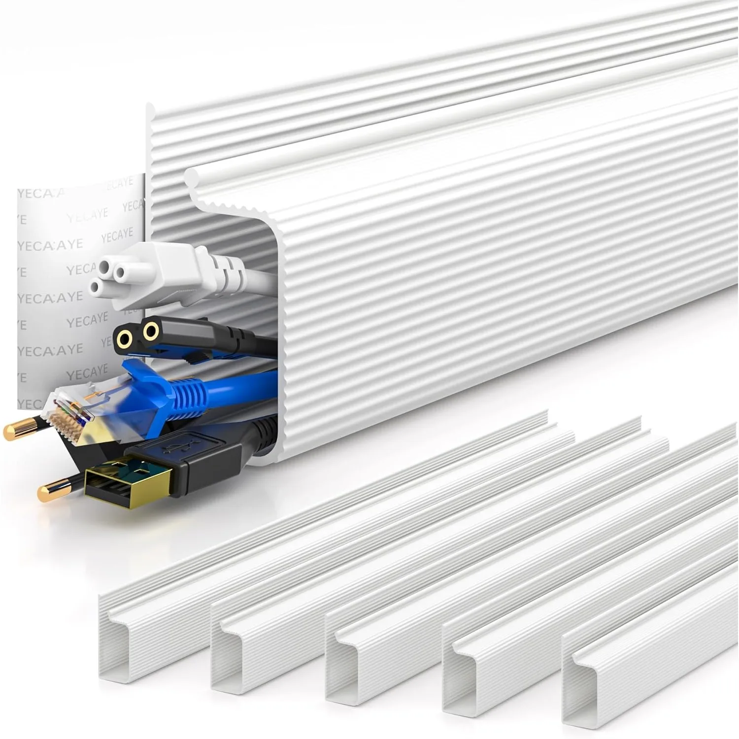 Under Desk Cable Management 94.2 In J Channel Cord Hider Easy Install Adhesive Mount Wire Organizer For Office Child Pet Proof White
Under Desk Cable Management 94.2 In J Channel Cord Hider Easy Install Adhesive Mount Wire Organizer For Office Child Pet Proof White