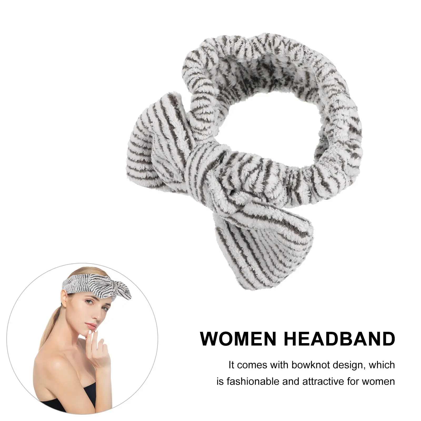 Lovely Bowknot Elastic Headband for Washing Face Makeup Application Facial Masks Spa Shower Yoga Hair Management Women Essential
Lovely Bowknot Elastic Headband for Washing Face Makeup Application Facial Masks Spa Shower Yoga Hair Management Women Essential