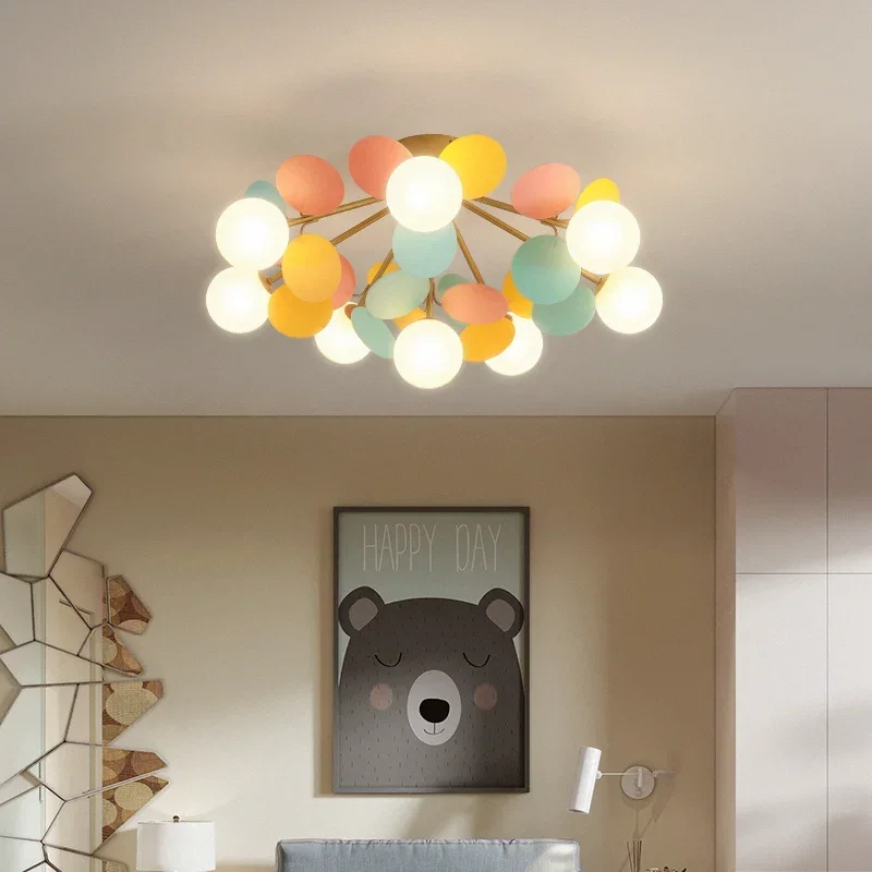 Flower Ceiling lamp Children's room lights Creative Bedroom lighting Ceiling light Modern LED Nordic Molecular light Fixtures
Flower Ceiling lamp Children's room lights Creative Bedroom lighting Ceiling light Modern LED Nordic Molecular light Fixtures