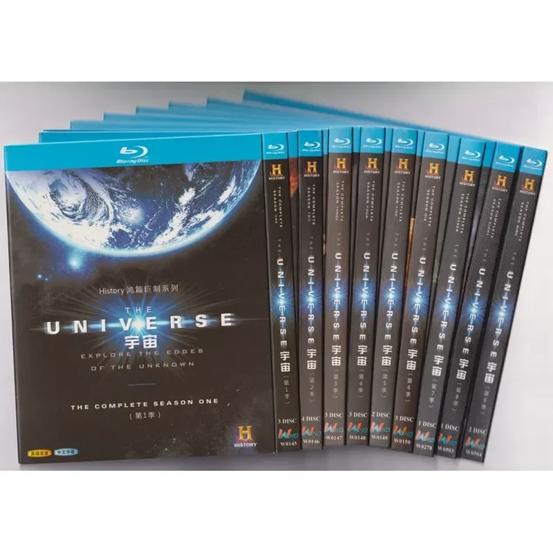 Blu-ray Documentary The Universe Seasons 1–9 High Definition Disc Set 22 BD Discs Non-DVD
Blu-ray Documentary The Universe Seasons 1–9 High Definition Disc Set 22 BD Discs Non-DVD