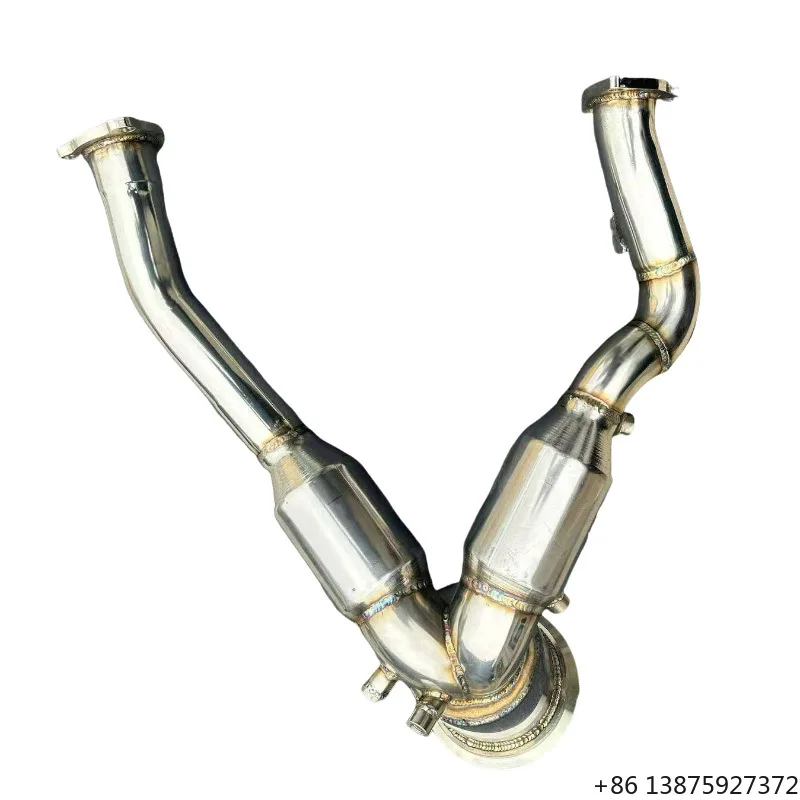 High Quality Stainless Steel Exhaust Pipe System for A6 A7 3.0T EA839 High Flow Head Section Catted Downpipe
High Quality Stainless Steel Exhaust Pipe System for A6 A7 3.0T EA839 High Flow Head Section Catted Downpipe