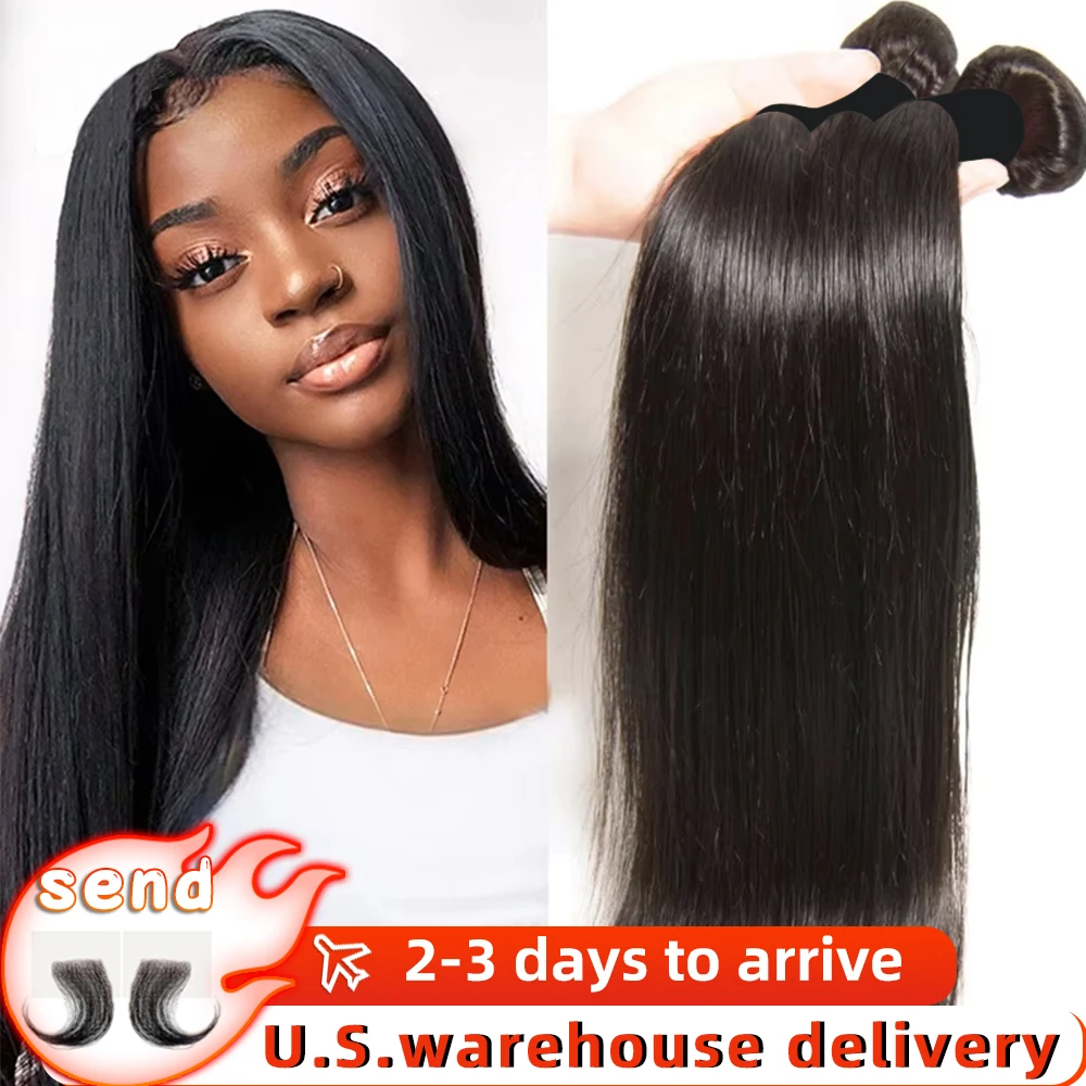 16AStraight Human Hair Bundles 28 30inch Raw Hair Bundles Long 100% Human Hair Thick Bundles Cheap Brazilian Hair Weave Bundles
16AStraight Human Hair Bundles 28 30inch Raw Hair Bundles Long 100% Human Hair Thick Bundles Cheap Brazilian Hair Weave Bundles