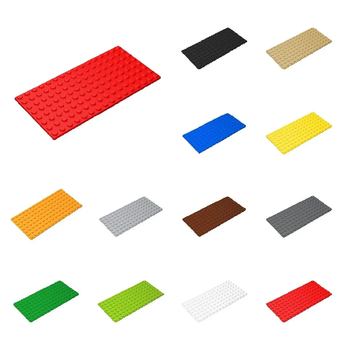 10pcs 92438 Plate 8 x 16 Baseplate Buildings Blocks Toy For Children Compatible Educational Creative Size Gift DIY MOC
10pcs 92438 Plate 8 x 16 Baseplate Buildings Blocks Toy For Children Compatible Educational Creative Size Gift DIY MOC