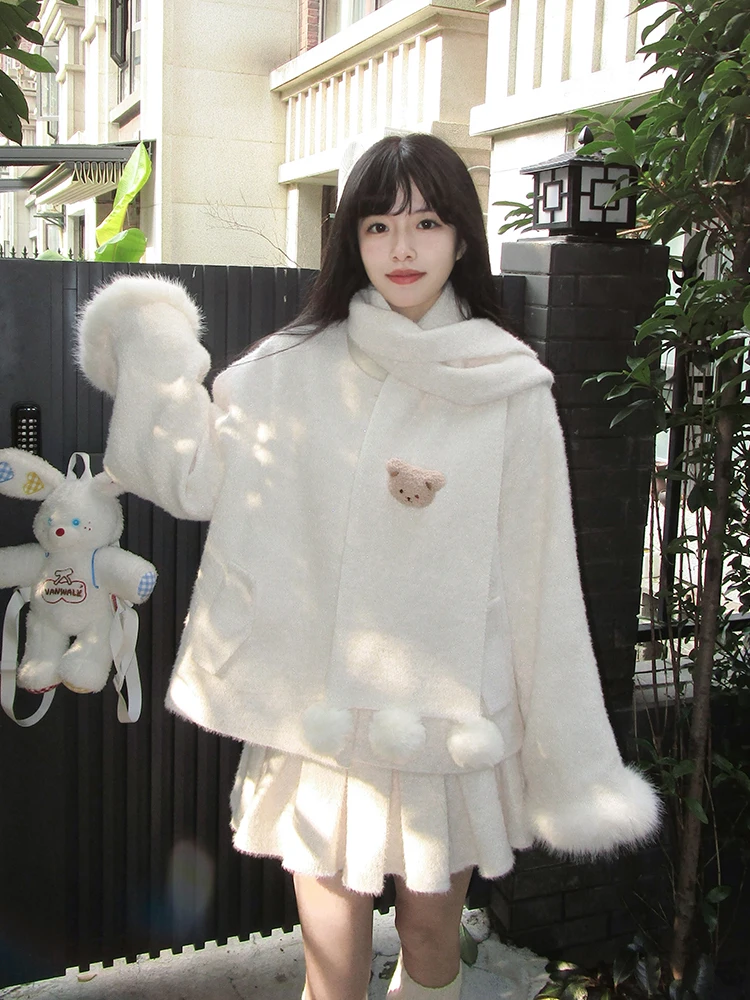 Furry Fluffy Fraance Sle Set Women Winter 2024 New Small Size Furry Patchwork Jaet f Skirt Two Piece Set
Furry Fluffy Fraance Sle Set Women Winter 2024 New Small Size Furry Patchwork Jaet f Skirt Two Piece Set