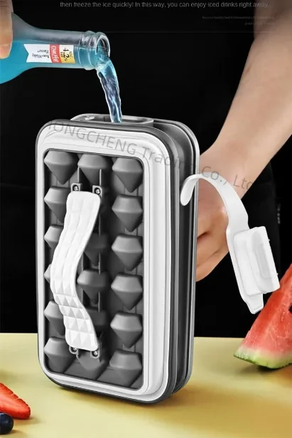 Homemade ice cube mold Ice cube mold Plastic Whiskey ice hockey food grade large capacity storage box
Homemade ice cube mold Ice cube mold Plastic Whiskey ice hockey food grade large capacity storage box