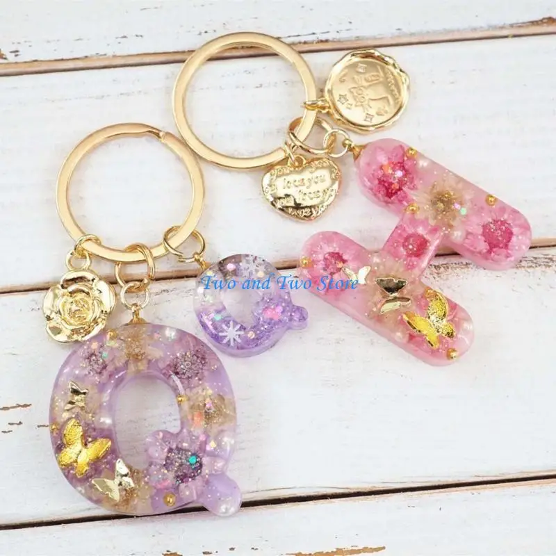 HX6F Letter Keychain Molds Silicone Material Perfect Gift for Hand Making Lover
HX6F Letter Keychain Molds Silicone Material Perfect Gift for Hand Making Lover