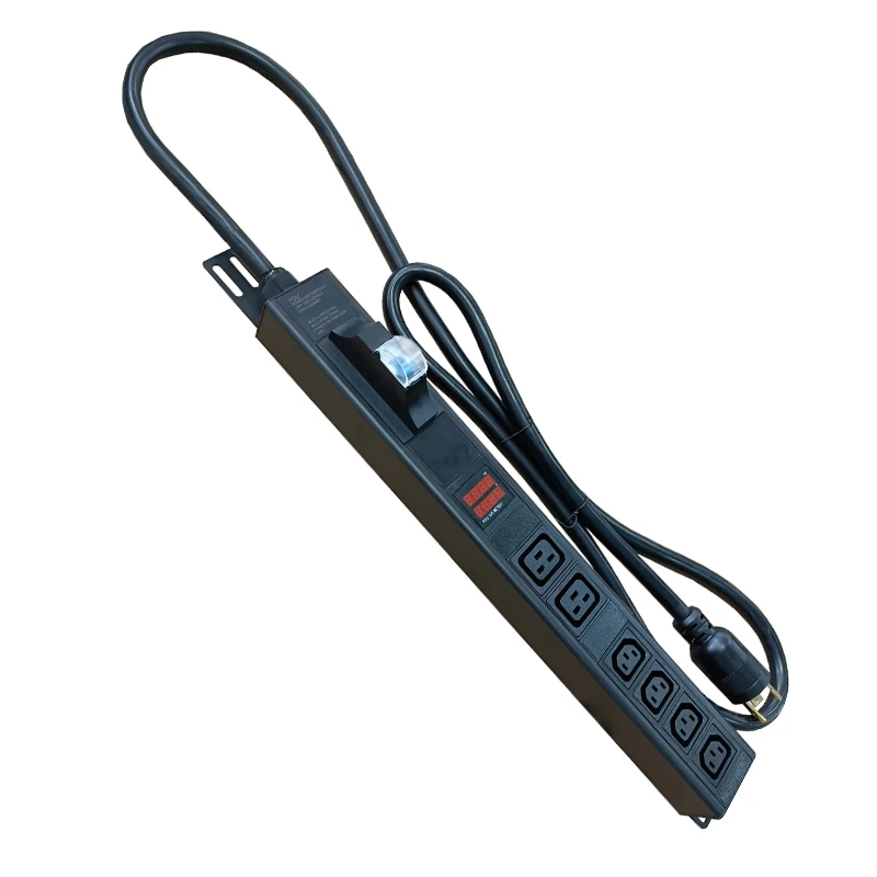6port C13 /C19 Socket 240v 30amp PDU L6-30P Industrial Plug USA PDU High Power Rack Type Intelligent PDU Socket
6port C13 /C19 Socket 240v 30amp PDU L6-30P Industrial Plug USA PDU High Power Rack Type Intelligent PDU Socket