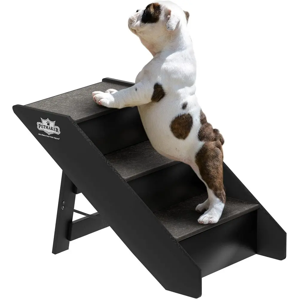 Portable Nonslip 3-Step Pet Stairs for Dogs, Puppies, Kittens, and Small Pets in Gray
Portable Nonslip 3-Step Pet Stairs for Dogs, Puppies, Kittens, and Small Pets in Gray