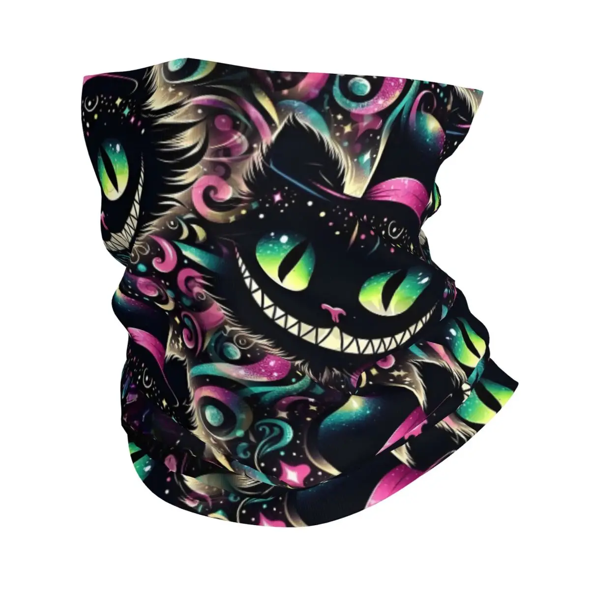 Custom Wonderland Cheshire Cat Bandana Neck Gaiter for Hiking Cycling Women Men Wrap Scarf Funny Cheshires Cat Balaclava Warmer
Custom Wonderland Cheshire Cat Bandana Neck Gaiter for Hiking Cycling Women Men Wrap Scarf Funny Cheshires Cat Balaclava Warmer