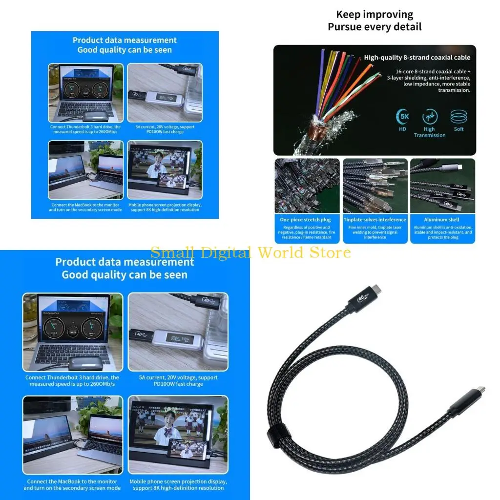 77UB, 40 Гбит/с, кабель для передачи данных USB C — USB C, PD100W, зарядный кабель, USB4, USB C, кабель для ноутбука, мобильного
77UB, 40 Гбит/с, кабель для передачи данных USB C — USB C, PD100W, зарядный кабель, USB4, USB C, кабель для ноутбука, мобильного
