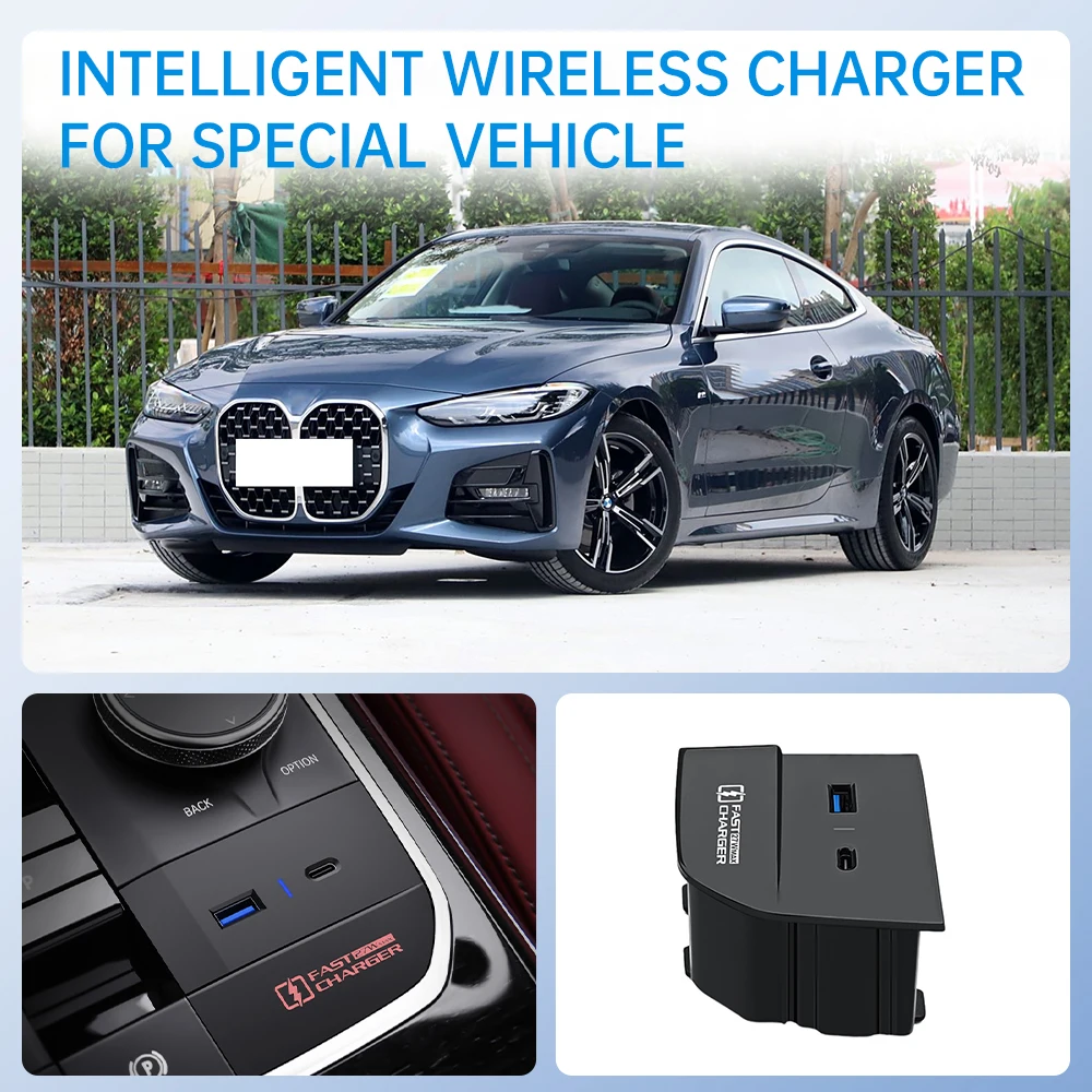 Быстрое зарядное устройство для телефона 27 Вт для BMW 2 3 4 серии 21-23 i3 i4 22-23 Держатель для зарядки телефона Быстрое зарядное устройство для телефона Автомобильное зарядное устройство USB type-c
Быстрое зарядное устройство для телефона 27 Вт для BMW 2 3 4 серии 21-23 i3 i4 22-23 Держатель для зарядки телефона Быстрое зарядное устройство для телефона Автомобильное зарядное устройство USB type-c