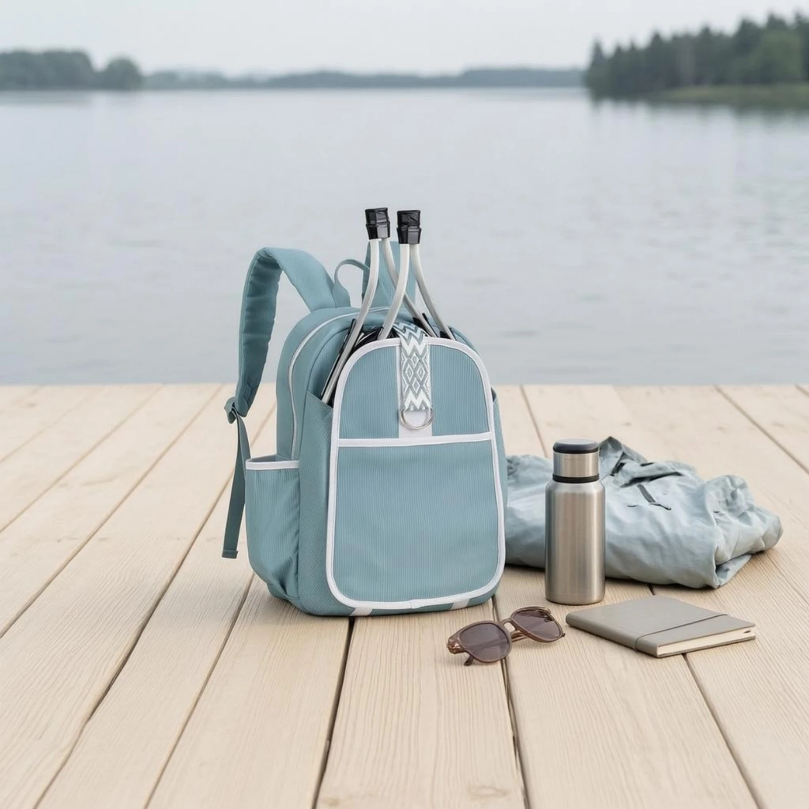 2 Racket Backpack Lightweight Tennis Backpack Tennis Racket Bag Side Bottle Pocket Top Carry Loop
2 Racket Backpack Lightweight Tennis Backpack Tennis Racket Bag Side Bottle Pocket Top Carry Loop