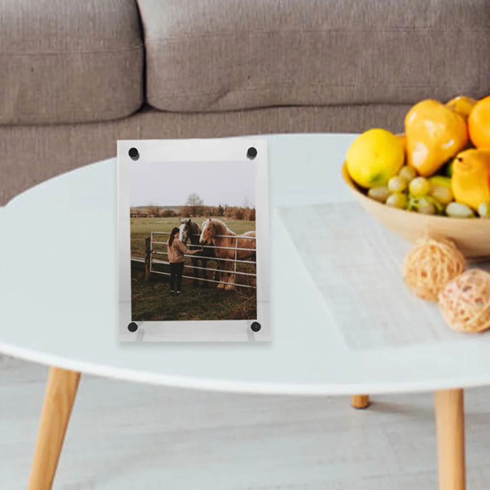 2Pcs Transparent Acrylic Photo Frame Business License Certificate Display Stand Desktop Picture Holder for Office
2Pcs Transparent Acrylic Photo Frame Business License Certificate Display Stand Desktop Picture Holder for Office