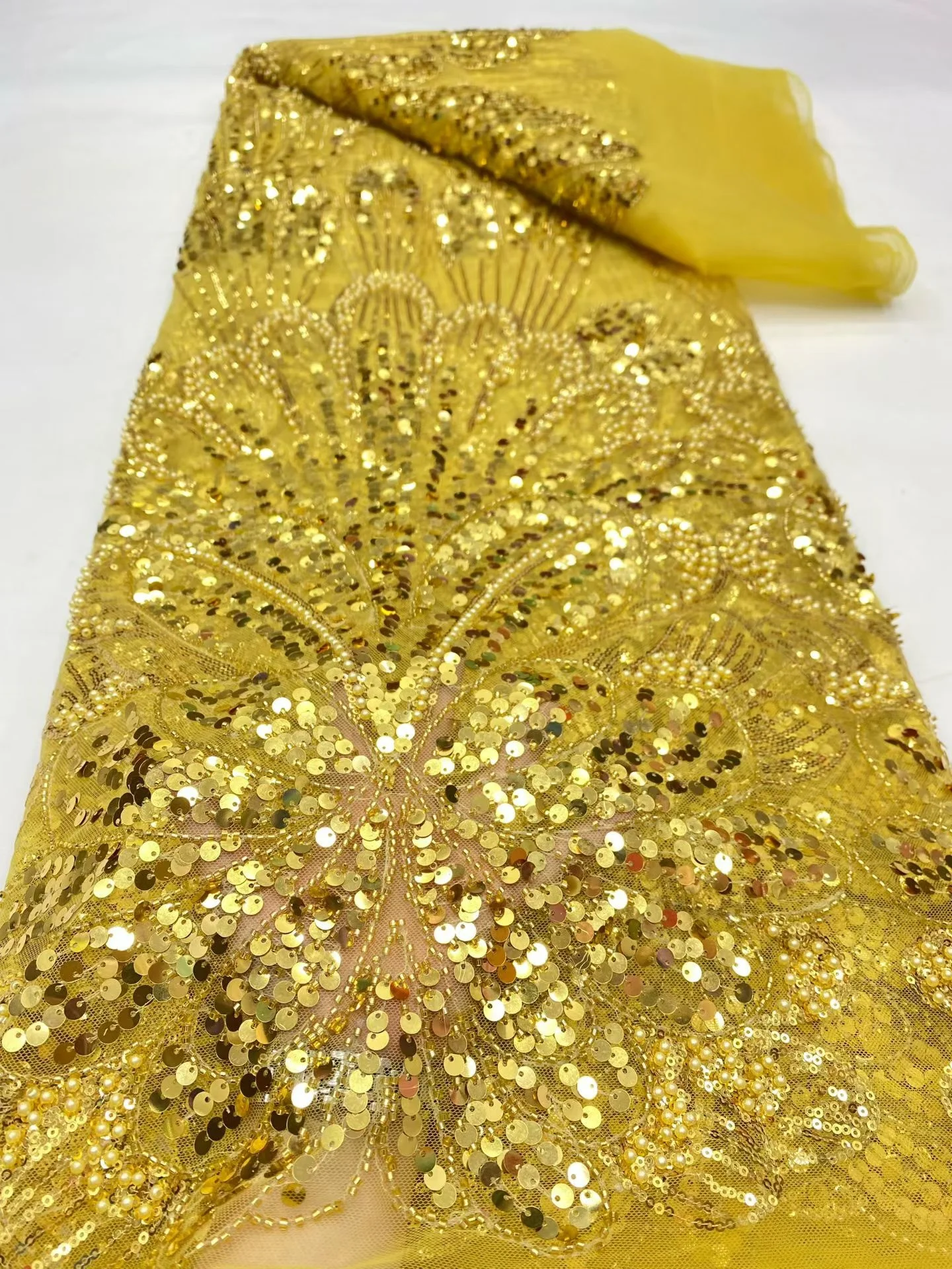 2025 африканская нигерийская высококачественная тюль с блестками, кружевная ткань для выпускных платьев, вышивка бисером, сетчатая ткань, 5 ярдов DP0485
2025 африканская нигерийская высококачественная тюль с блестками, кружевная ткань для выпускных платьев, вышивка бисером, сетчатая ткань, 5 ярдов DP0485