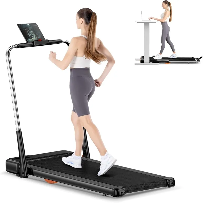 Foldable Walking Pad Treadmill, 6.2MPH Folding Treadmill Under Desk with Handle Bar for Office Home, 2.5HP Running Machine
Foldable Walking Pad Treadmill, 6.2MPH Folding Treadmill Under Desk with Handle Bar for Office Home, 2.5HP Running Machine