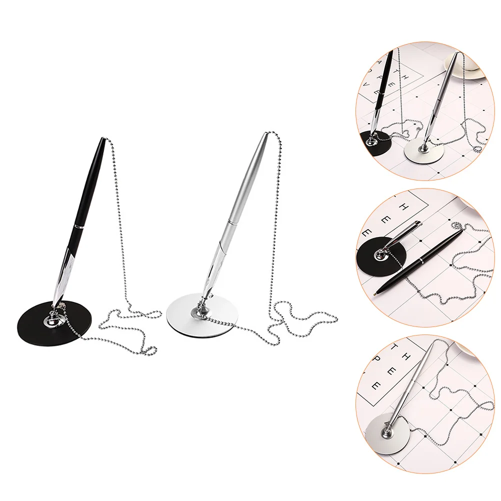 2 Pcs Counter Metal Sign Pen Office Desk Table Reception Silver Nice Pens for Journaling
2 Pcs Counter Metal Sign Pen Office Desk Table Reception Silver Nice Pens for Journaling