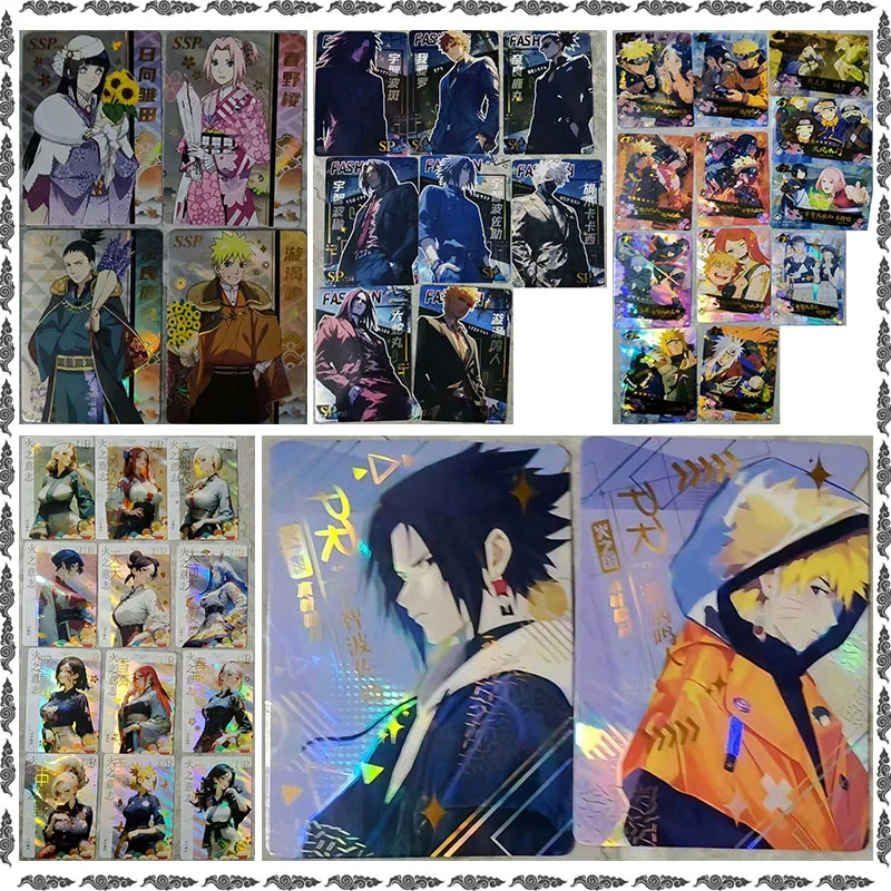Anime NARUTO Rare SSP SP CP PR Game Hyuga Hinata Haruno Sakura Sasuke Kakashi Gaara Collectible Cards Toys for men Birthday Gift
Anime NARUTO Rare SSP SP CP PR Game Hyuga Hinata Haruno Sakura Sasuke Kakashi Gaara Collectible Cards Toys for men Birthday Gift