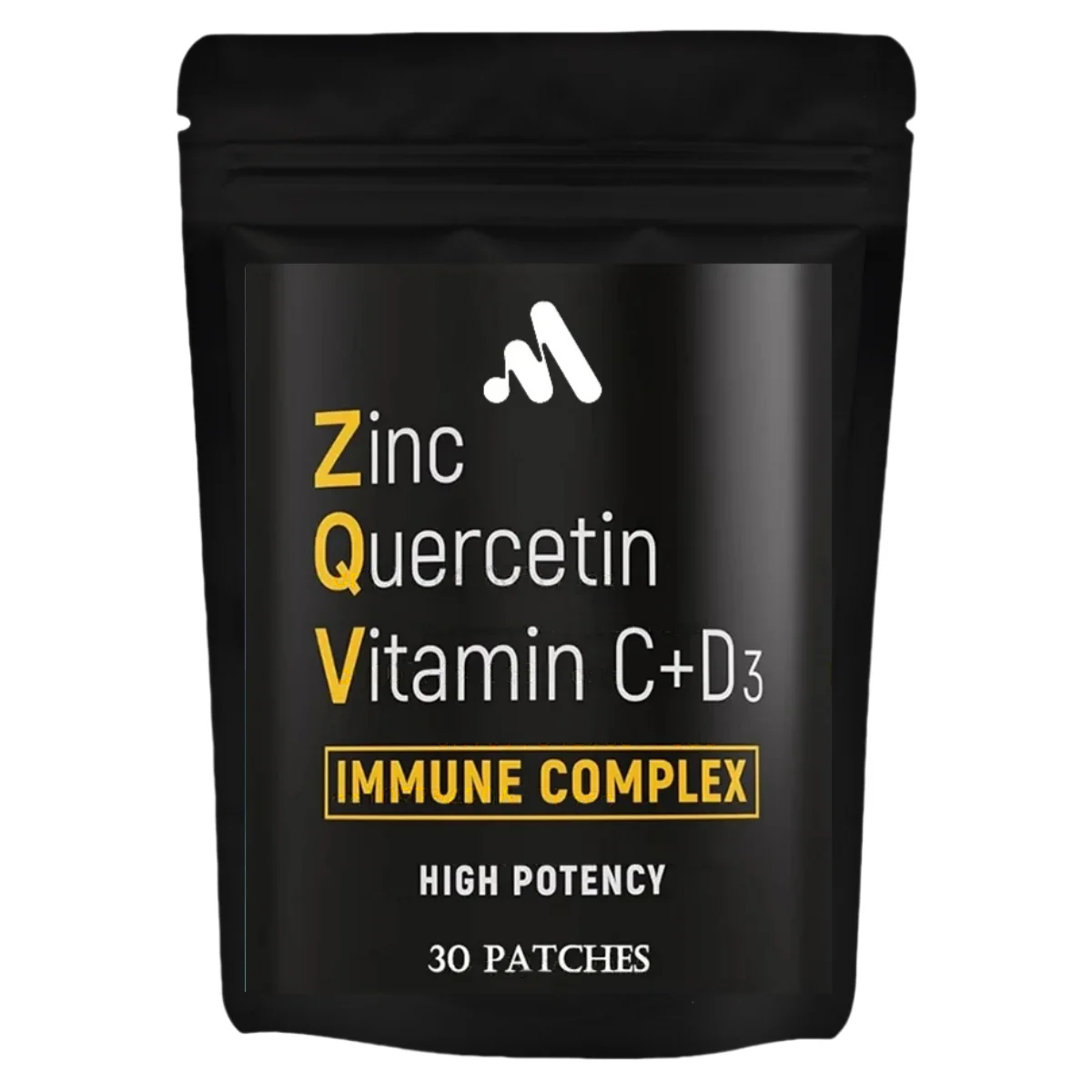 30 Patches Zinc Quercetin Transdermal with Black Seed Zinc Picolinate Vitamin C Vitamin D3 Respiratory Support
30 Patches Zinc Quercetin Transdermal with Black Seed Zinc Picolinate Vitamin C Vitamin D3 Respiratory Support