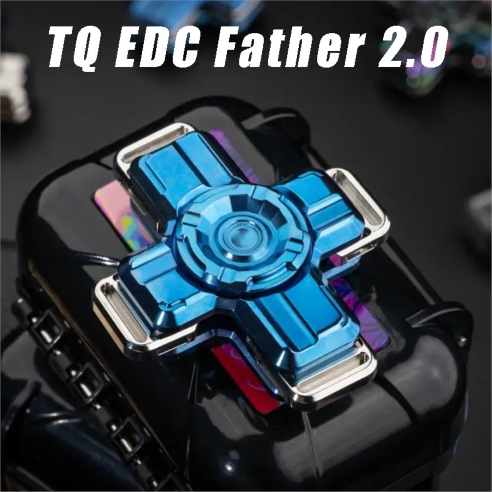 TQ Father 2.0 Open Armor Fingertip Gyroscope Mechanical Rotating Metal EDC Decompression Toy Finger Spinner
TQ Father 2.0 Open Armor Fingertip Gyroscope Mechanical Rotating Metal EDC Decompression Toy Finger Spinner