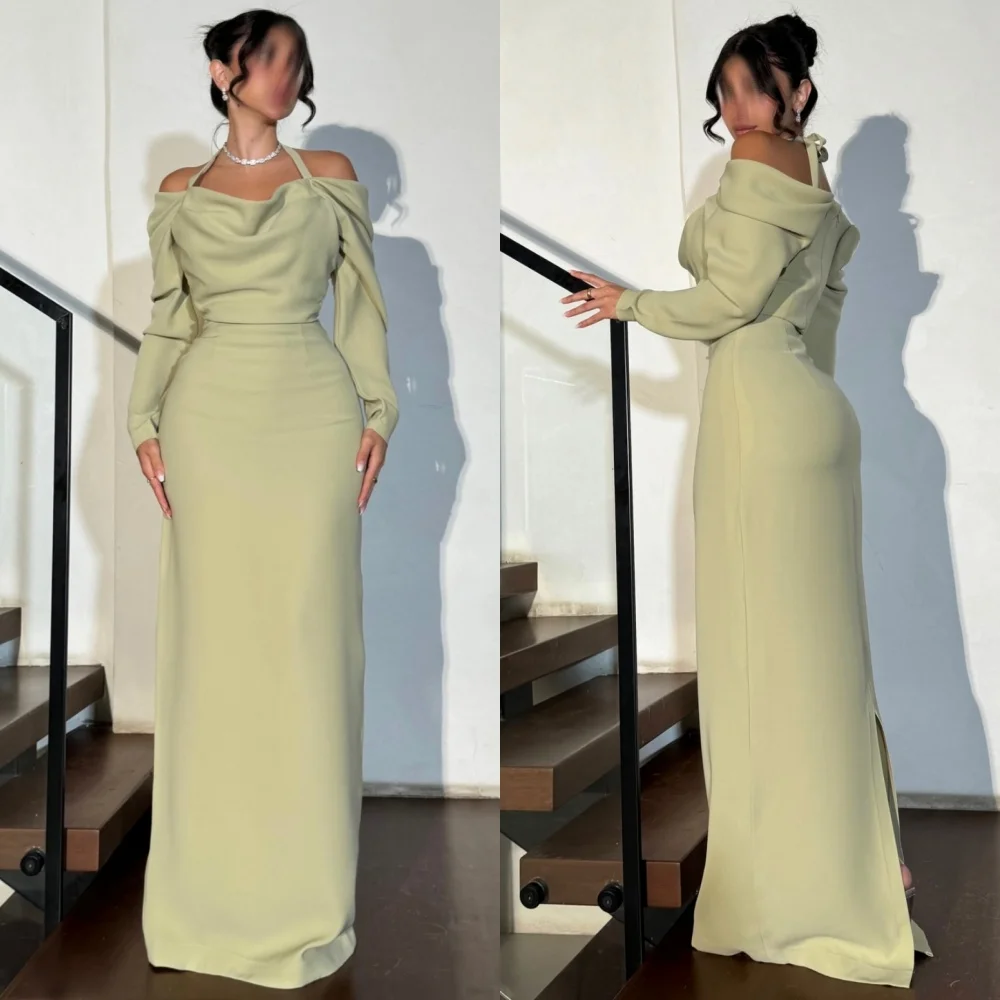 Индивидуальные сложно подходящие трикотажные плиссированные длинные платья трапециевидной формы с открытыми плечами, простые платья на заказ
Индивидуальные сложно подходящие трикотажные плиссированные длинные платья трапециевидной формы с открытыми плечами, простые платья на заказ