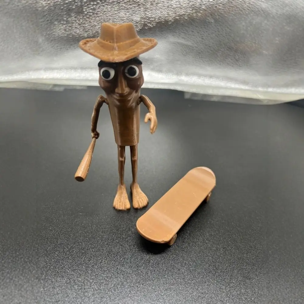 13cm Tungtungtung Shahur Figure 3D Printing with Skateboard&Hat Tungtungtung 3D Printed Toy AI Brainrot Ornament Funny Doll Toy
13cm Tungtungtung Shahur Figure 3D Printing with Skateboard&Hat Tungtungtung 3D Printed Toy AI Brainrot Ornament Funny Doll Toy