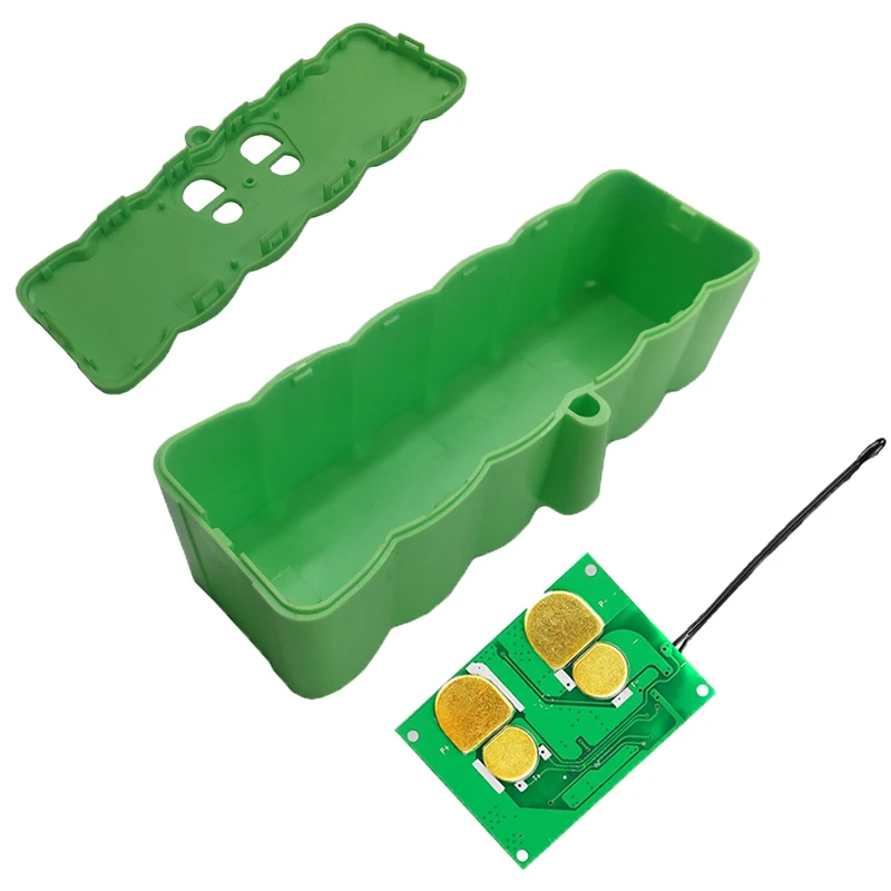 Lithium-ion Battery Plastic Housing BMS PCB Charging Protection Circuit Board for Irobot Roomba 5 6 7 8 9 Series Sweeping Robots
Lithium-ion Battery Plastic Housing BMS PCB Charging Protection Circuit Board for Irobot Roomba 5 6 7 8 9 Series Sweeping Robots