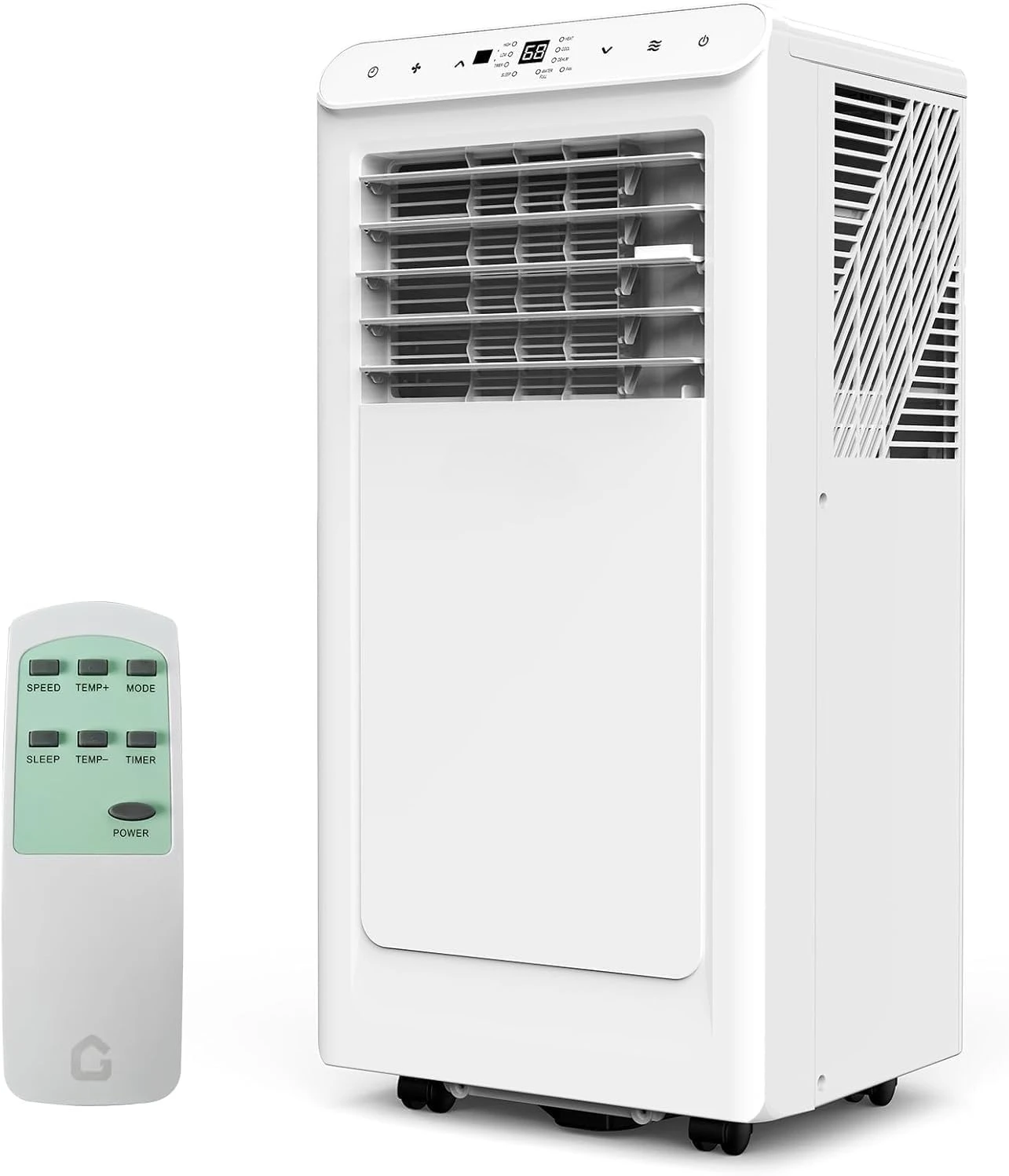 Garvee 8,000 BTU Portable Air Conditioner, 3-in-1 Portable AC Unit with Cool, Dehumidifier & Fan Modes, Covers Rooms up to 350 sq.ft, Sleep Mode, Remote Control, Timer & Full Window Kit
Garvee 8,000 BTU Portable Air Conditioner, 3-in-1 Portable AC Unit with Cool, Dehumidifier & Fan Modes, Covers Rooms up to 350 sq.ft, Sleep Mode, Remote Control, Timer & Full Window Kit