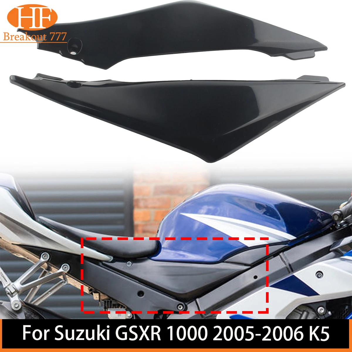2 Pcs/Set Motorcycle Tank Side Cover Panel Fairing Cowl Case Motorcycle Accessories For Suzuki GSXR 1000 2005-2006 K5
2 Pcs/Set Motorcycle Tank Side Cover Panel Fairing Cowl Case Motorcycle Accessories For Suzuki GSXR 1000 2005-2006 K5