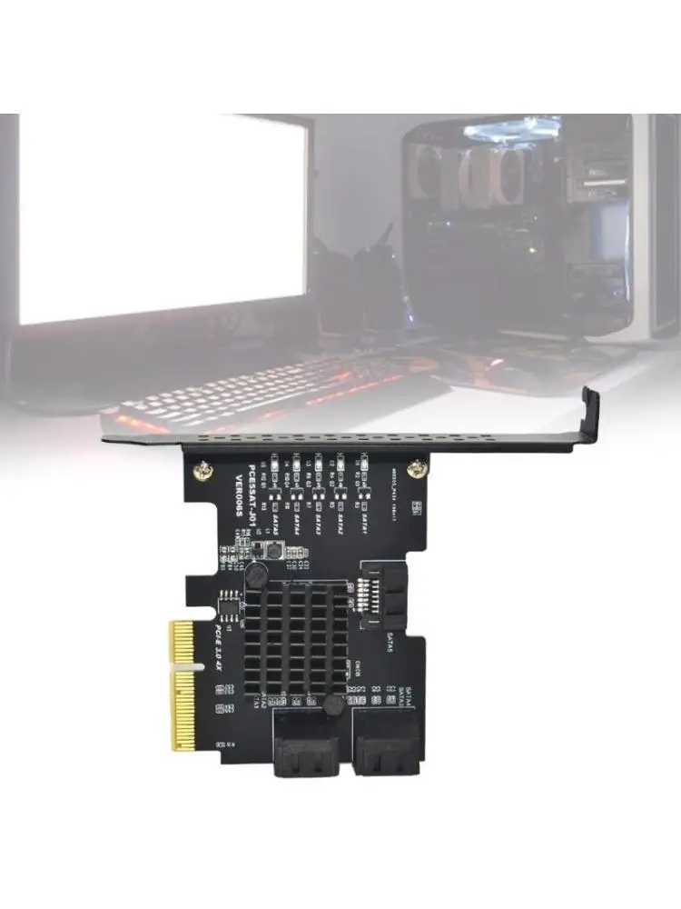 R53C PCIE 4X Expansion Card With 5 Port for Smooth Integration