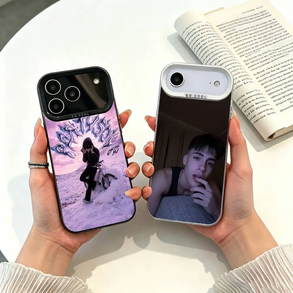 C-Cris MJ Singer Phone Case For iPhone 17,16,15,14,13,12,11 Plus Pro Max Colored Silver Funda Bumbe
C-Cris MJ Singer Phone Case For iPhone 17,16,15,14,13,12,11 Plus Pro Max Colored Silver Funda Bumbe