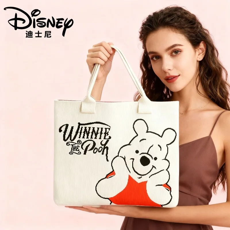 Disney Fashion Cartoon Winnie the Pooh Cute Shoulder Bag for Women's Casual Portable Storage Tote Bag
Disney Fashion Cartoon Winnie the Pooh Cute Shoulder Bag for Women's Casual Portable Storage Tote Bag