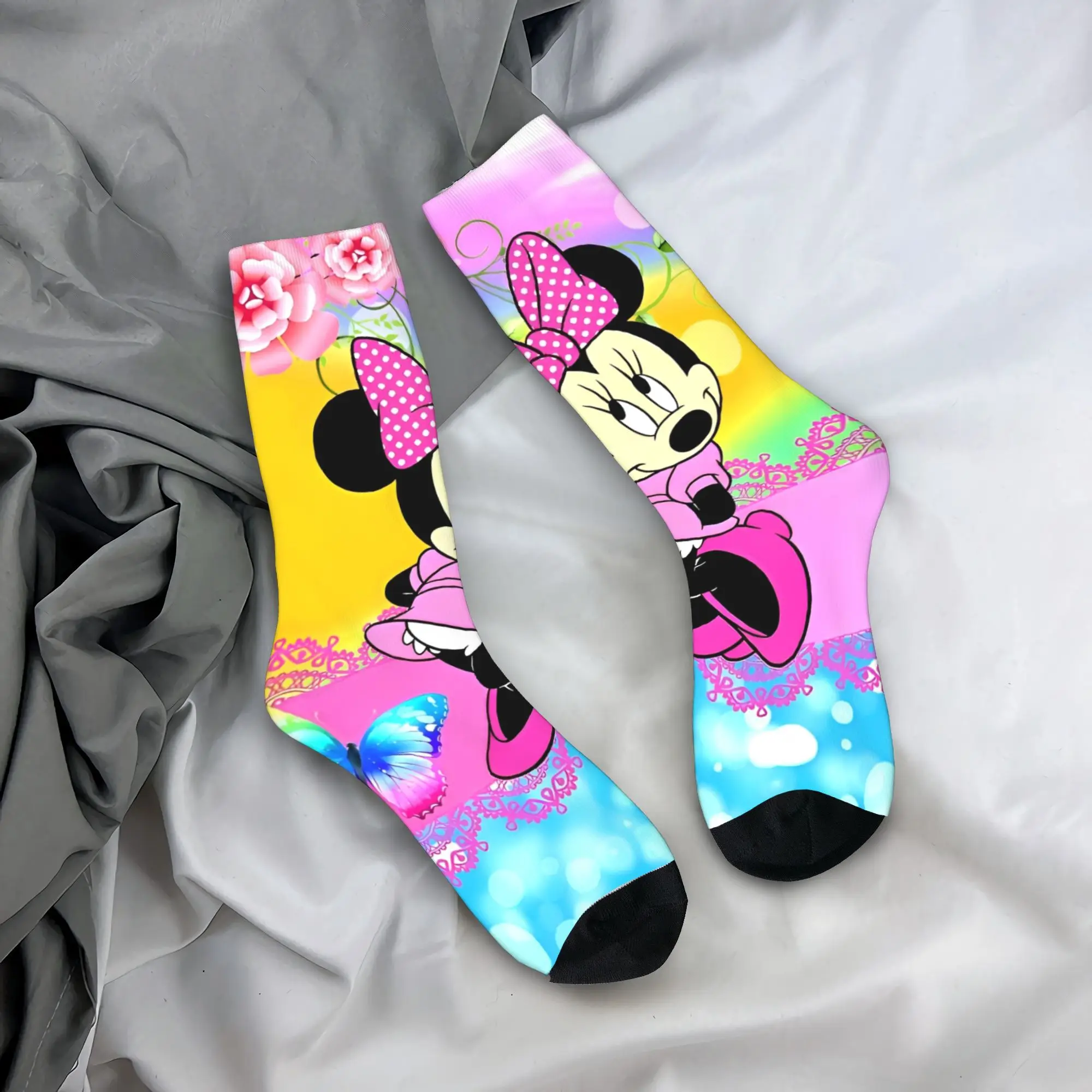 Mickey Minnie Love Cartoon Socks Printed Stockings Anti Slip Couple Socks Breathable Winter Fashion Outdoor Socks
Mickey Minnie Love Cartoon Socks Printed Stockings Anti Slip Couple Socks Breathable Winter Fashion Outdoor Socks