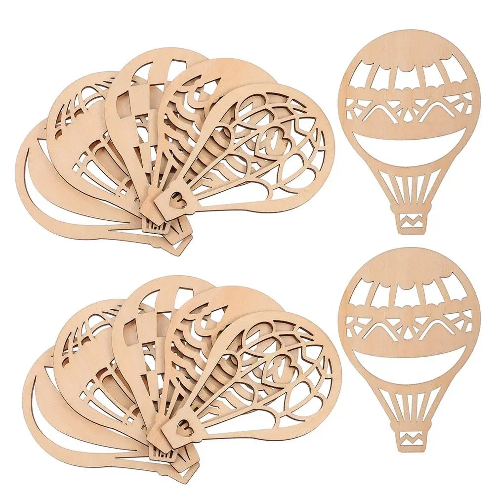 24 Pcs Hot Air Balloon Wood Chips Graffiti Wooden Slices Blank Design Decorations
24 Pcs Hot Air Balloon Wood Chips Graffiti Wooden Slices Blank Design Decorations