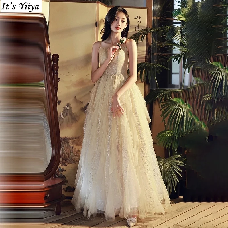 It's Yiiya Evening Dress Champagne Beads Strapless Ruffles A-Line Lace Up Floor-Length Plus size Woman Party Formal Gown A2774
It's Yiiya Evening Dress Champagne Beads Strapless Ruffles A-Line Lace Up Floor-Length Plus size Woman Party Formal Gown A2774