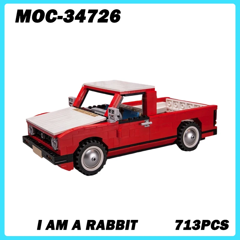 MOC-34726 Автомобильная серия «Я кролик», строительный блок, модель Hands On, Brainpower, головоломка, сборные игрушки, подарки для мальчиков на день рождения, 713 шт.
MOC-34726 Автомобильная серия «Я кролик», строительный блок, модель Hands On, Brainpower, головоломка, сборные игрушки, подарки для мальчиков на день рождения, 713 шт.
